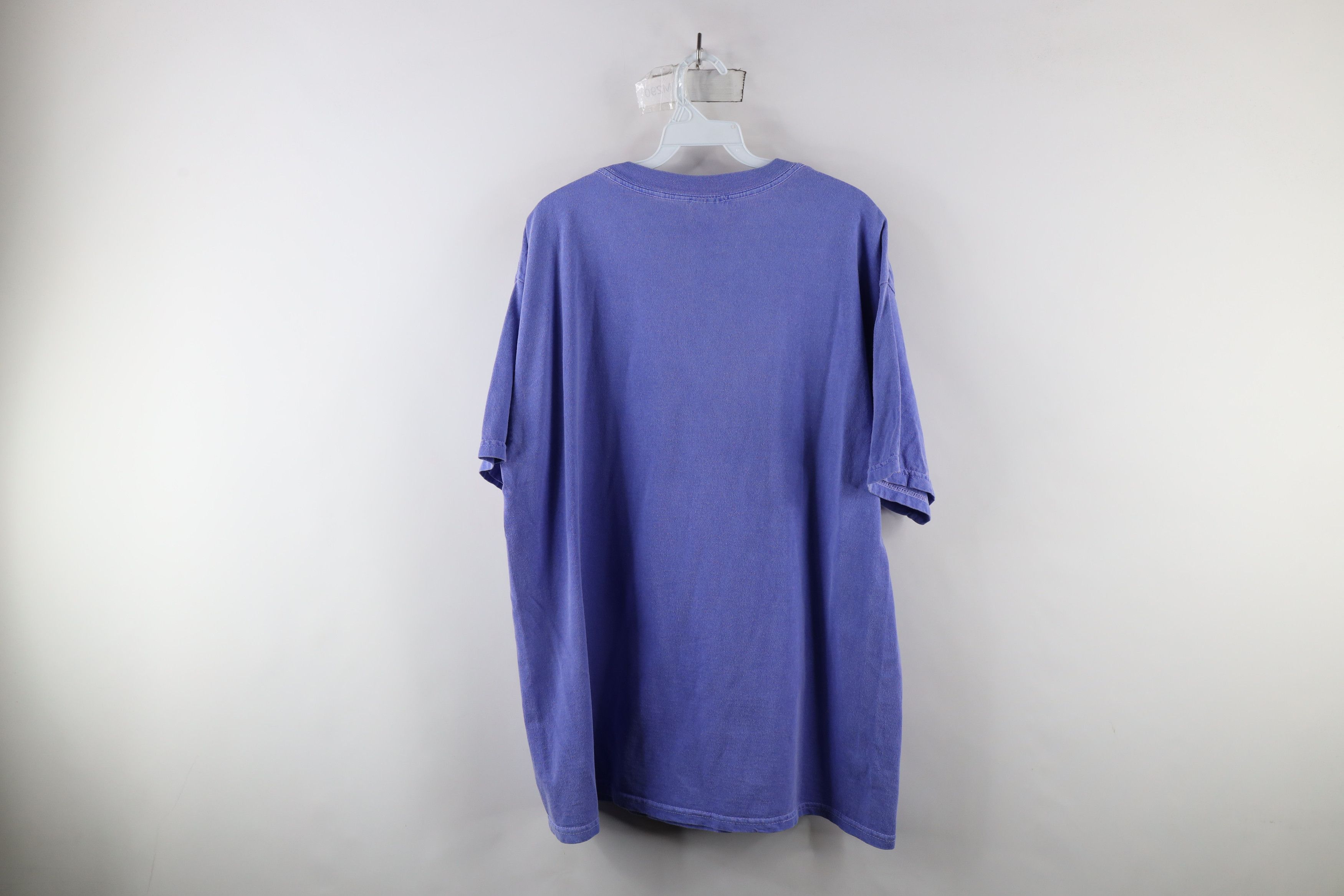 Vintage Vintage 90s Streetwear Stonewash Pigment Dye Maine T-Shirt Size US XL / EU 56 / 4 - 7 Thumbnail
