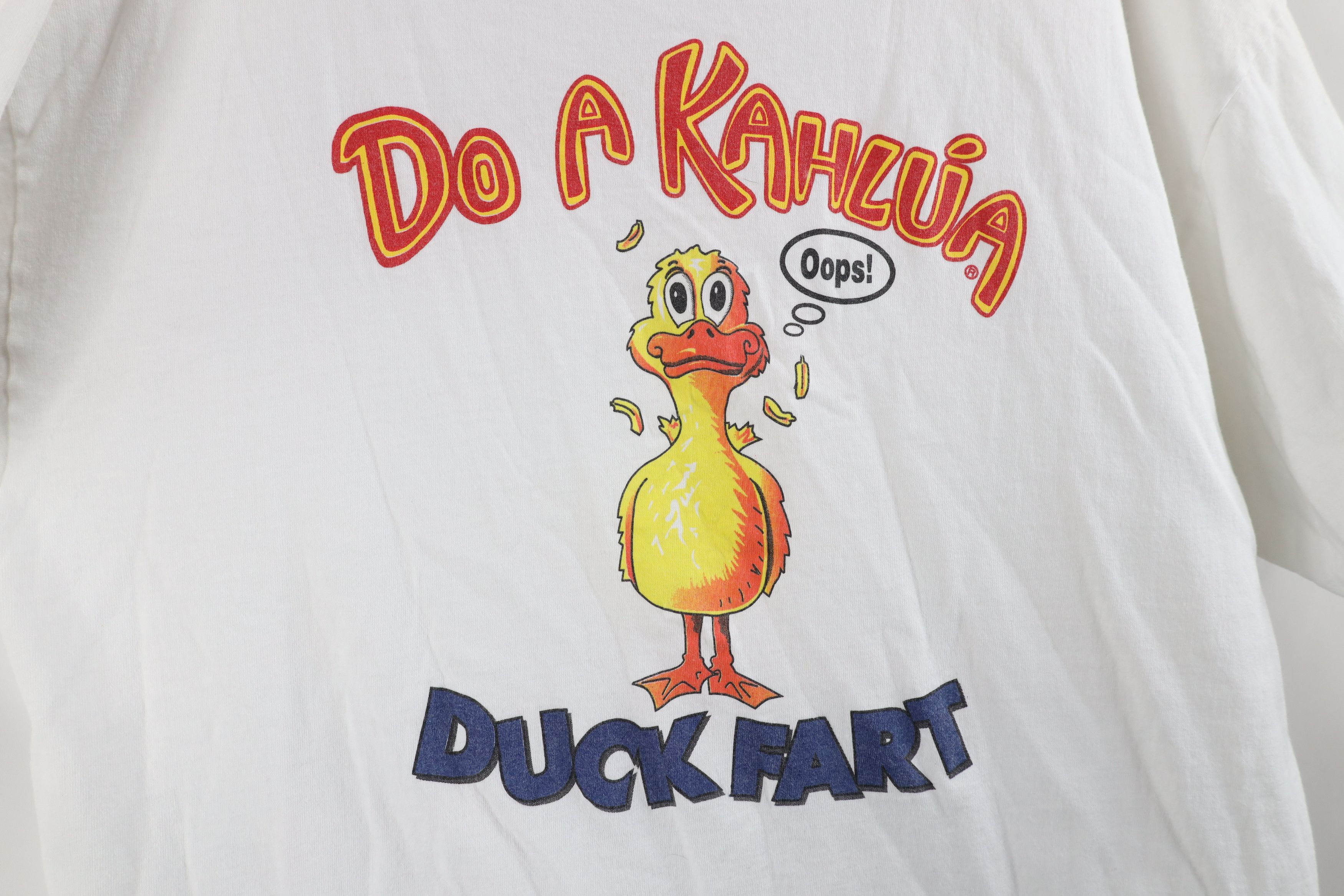 Vintage Vintage 90s Streetwear Kahlua Duck Fart Mixed Drink T-Shirt Size US XL / EU 56 / 4 - 4 Thumbnail