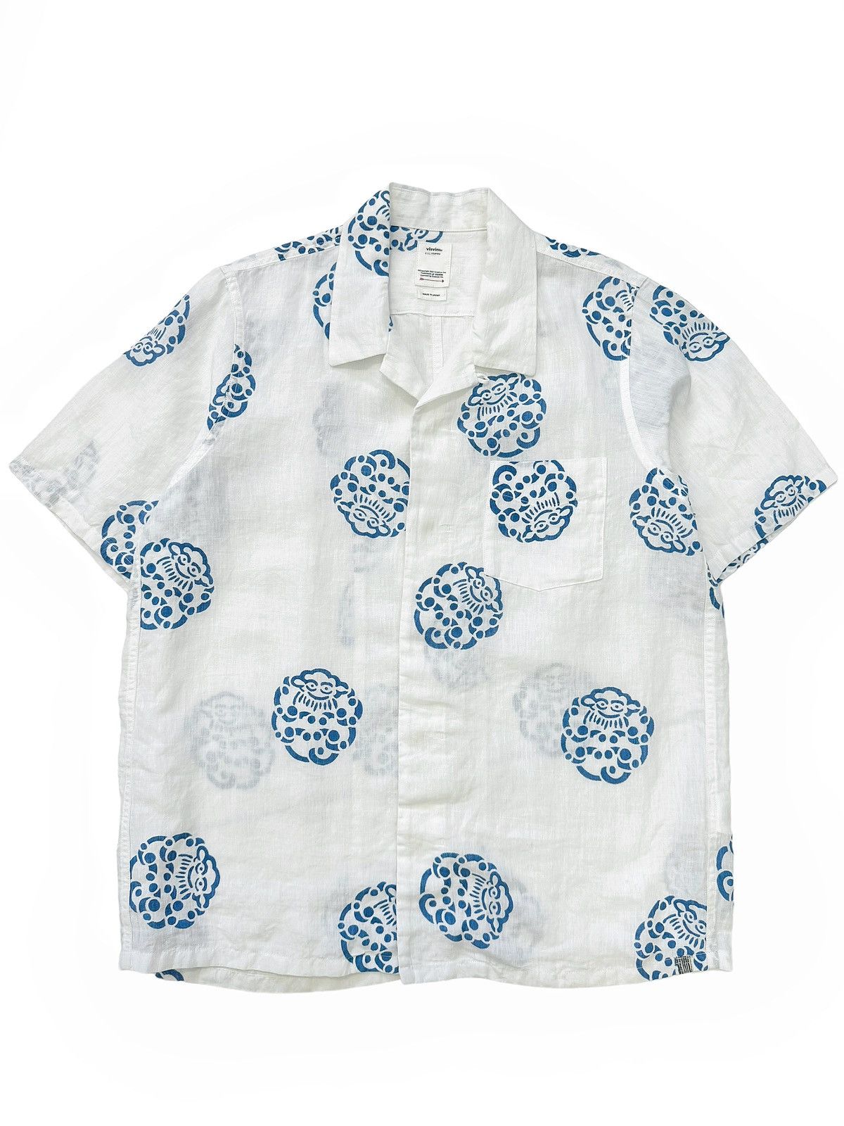 Visvim Sz3 Little Cloud Free Edge S/S Shirt Size US L / EU 52-54 / 3 - 1 Thumbnail
