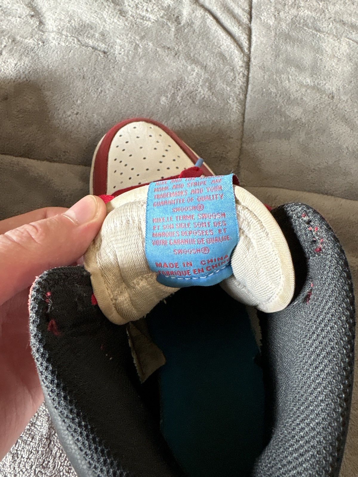 Jordan Brand Nike Air Jordan 1 Retro High OG ‘Spider Man’ Origin Story Size US 9.5 / EU 42-43 - 6 Thumbnail