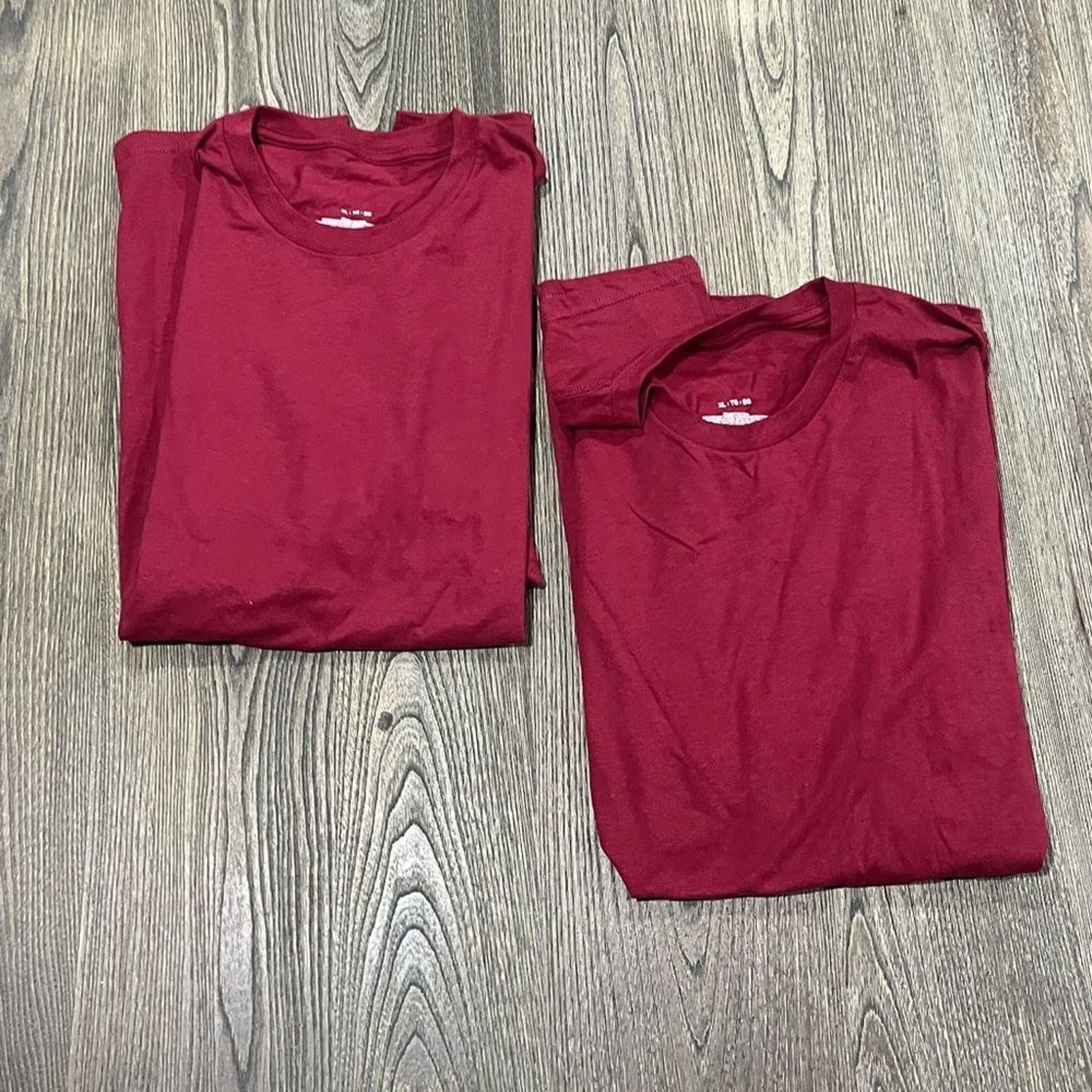 Vintage NWOT 2 Pack Mens T-Shirts Crew Neckline Short Sleeve Size XL Size US XL / EU 56 / 4 - 1 Thumbnail
