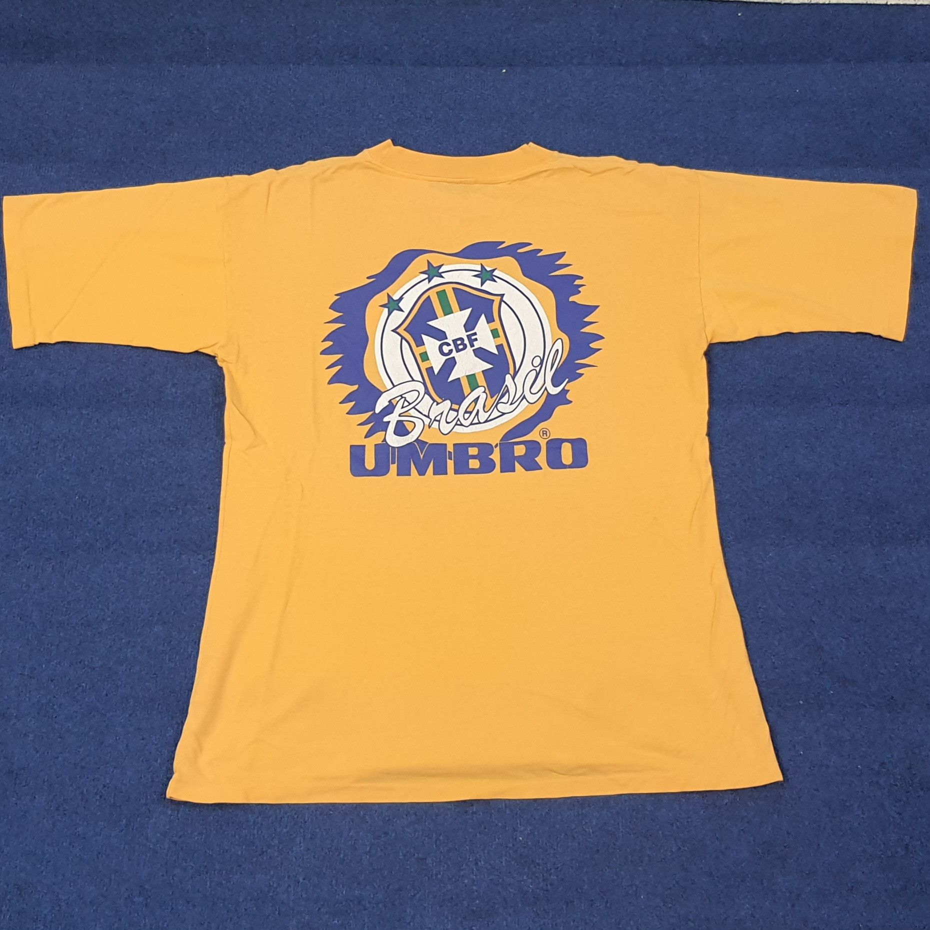 Umbro Umbro Vintage Retro Sport Orange Inter Milan T-shirt