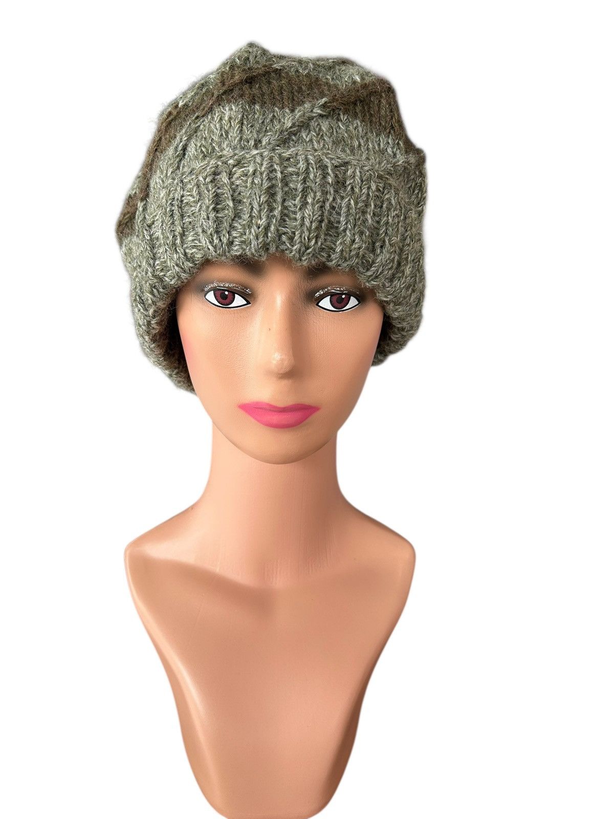 Kapital Crochet Knitted Handmade Beanie Hats Size ONE SIZE - 4 Thumbnail