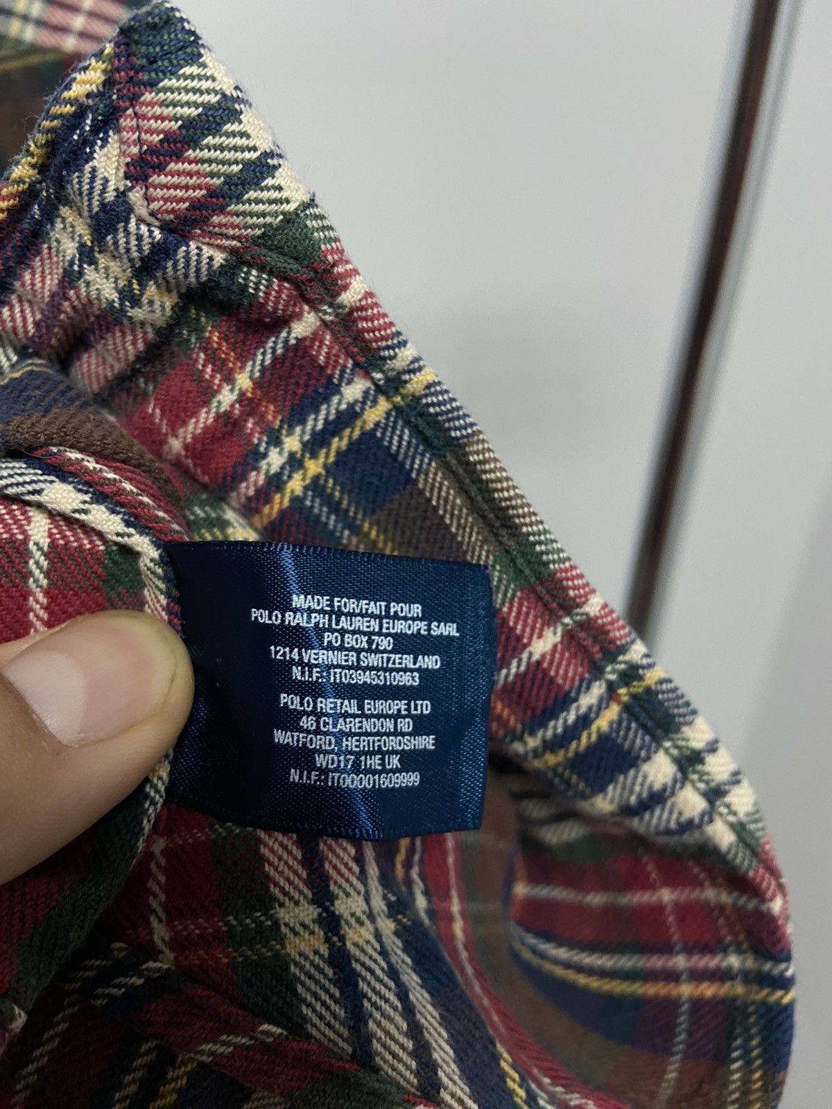 Polo Ralph Lauren × Vintage Polo Ralph Lauren Vintage Button Ups nova check mesh Size US XL / EU 56 / 4 - 6 Thumbnail