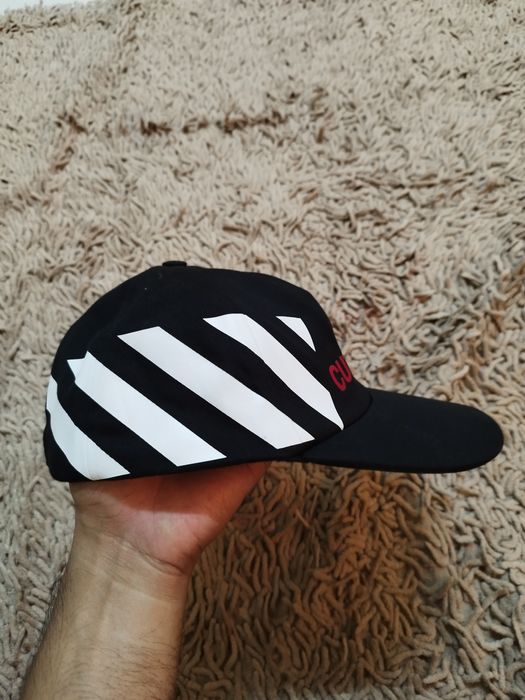 Off white cut off clearance hat