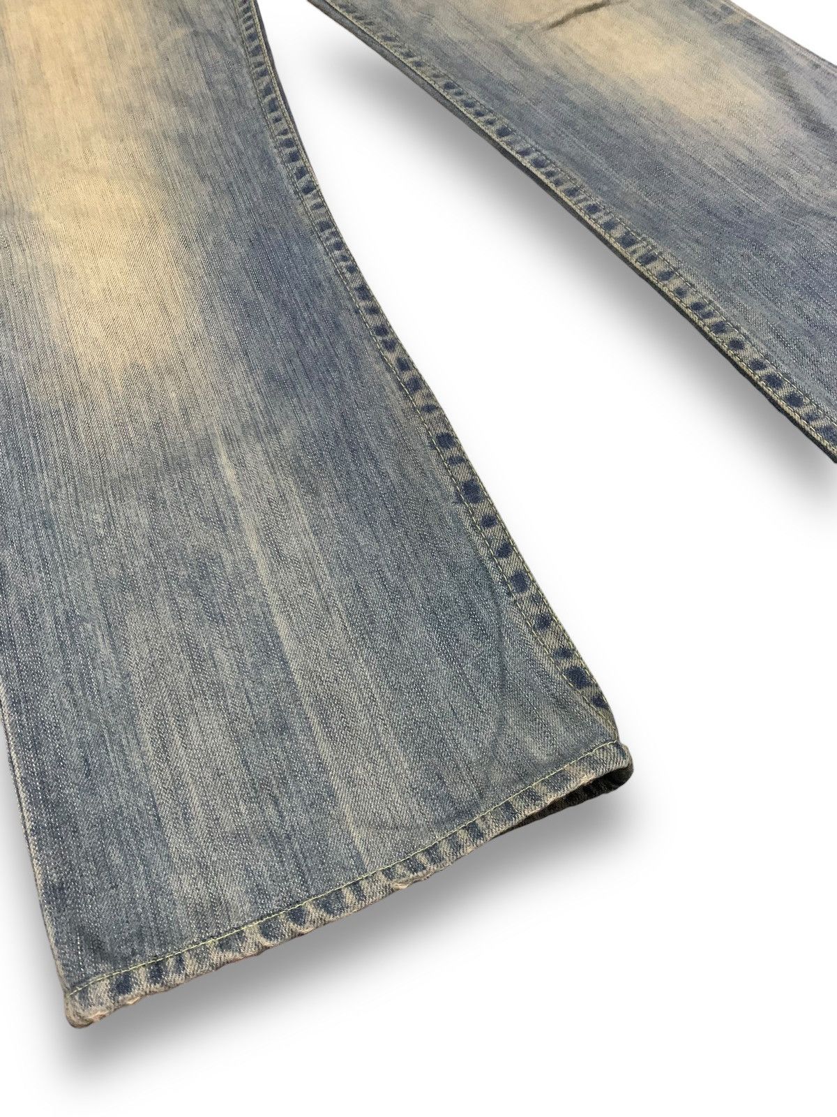 Giorgio Armani Vintage Giorgio Armani J09 Mud Washed Baggy Jeans Size US 33 - 9 Thumbnail