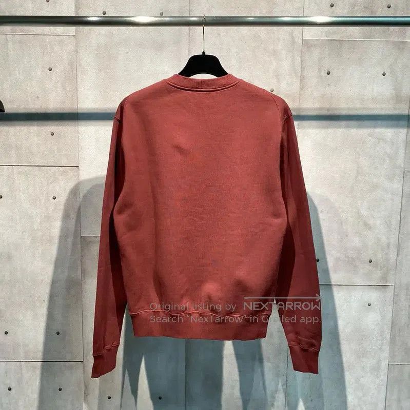 Lanvin Lanvin Men’s Red Long Sleeve Cotton Sweatshirt . Size US M / EU 48-50 / 2 - 4 Thumbnail