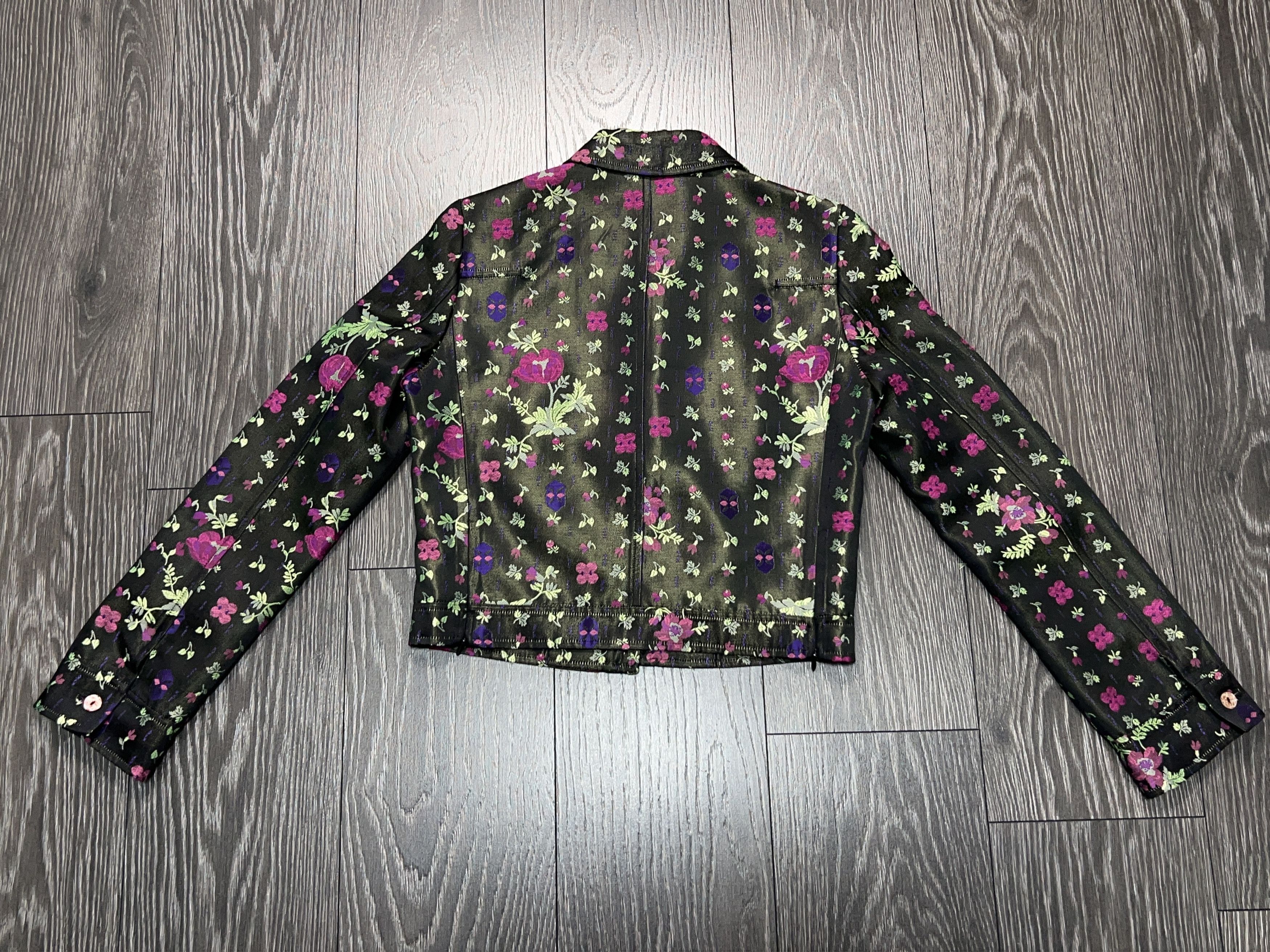 Christian Lacroix Bazar Christian Lacroix Floral Blazer Jacket Button France Size XS / US 0-2 / IT 36-38 - 16 Thumbnail