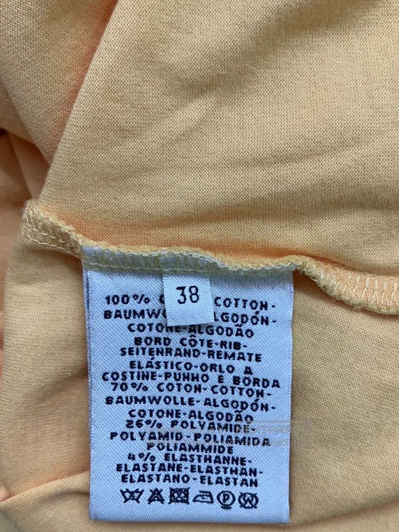 Hermes Hermes Yellow embroidered pocket T-shirt Size XS / US 0-2 / IT 36-38 - 5 Thumbnail
