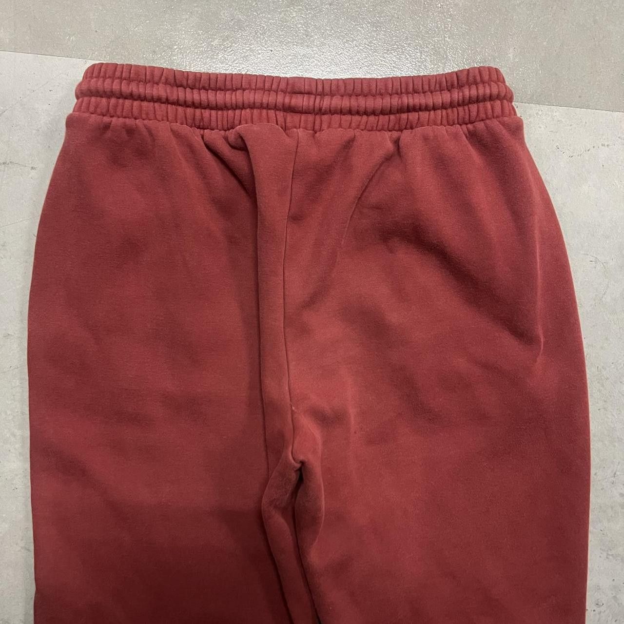 Japanese Brand × Vintage Vintage Y2K Burgundy Sweatpants With drawstrings! Size US 34 / EU 50 - 5 Thumbnail