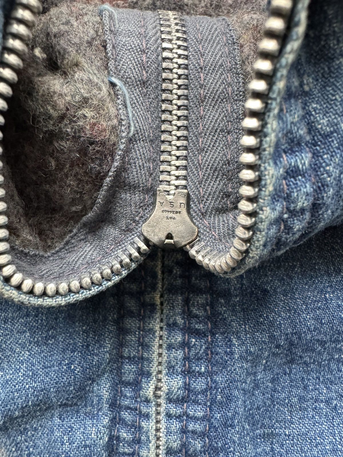 Sears VERY RARE VINTAGE JACKET JEANS WORK DENIM BLANKET SEARS Size US XXL / EU 58 / 5 - 5 Thumbnail