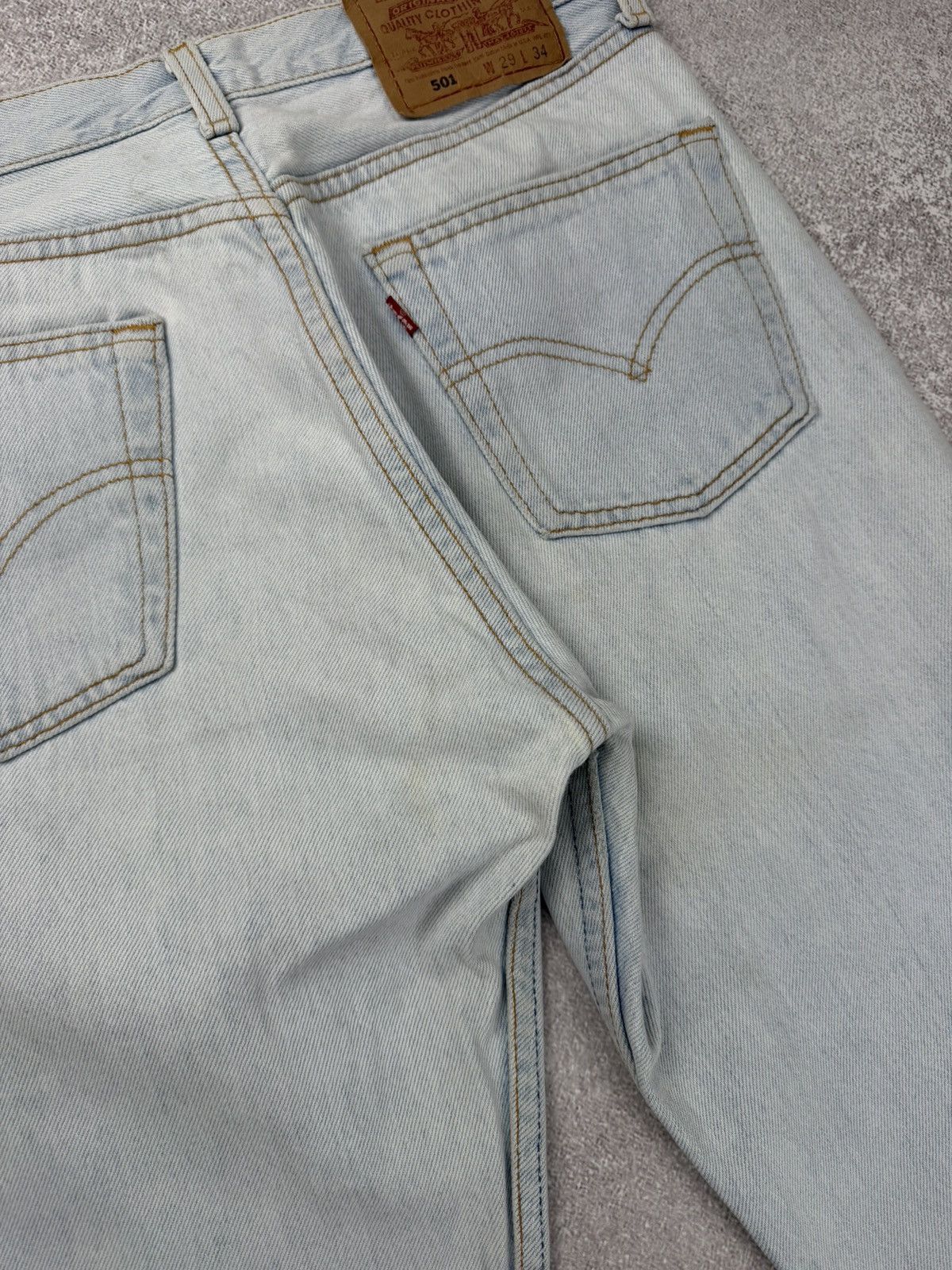 Levi's Vintage Levis Blue Denim Jeans Men’s Size 29x34 Size US 29 - 17 Thumbnail