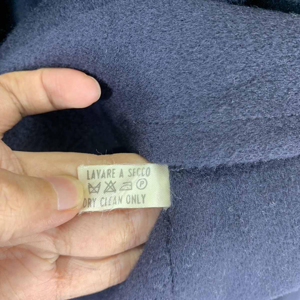 Vintage Vintage Eleonora Scaramucci Heavy Wool Coat Size US XS / EU 42 / 0 - 8 Thumbnail