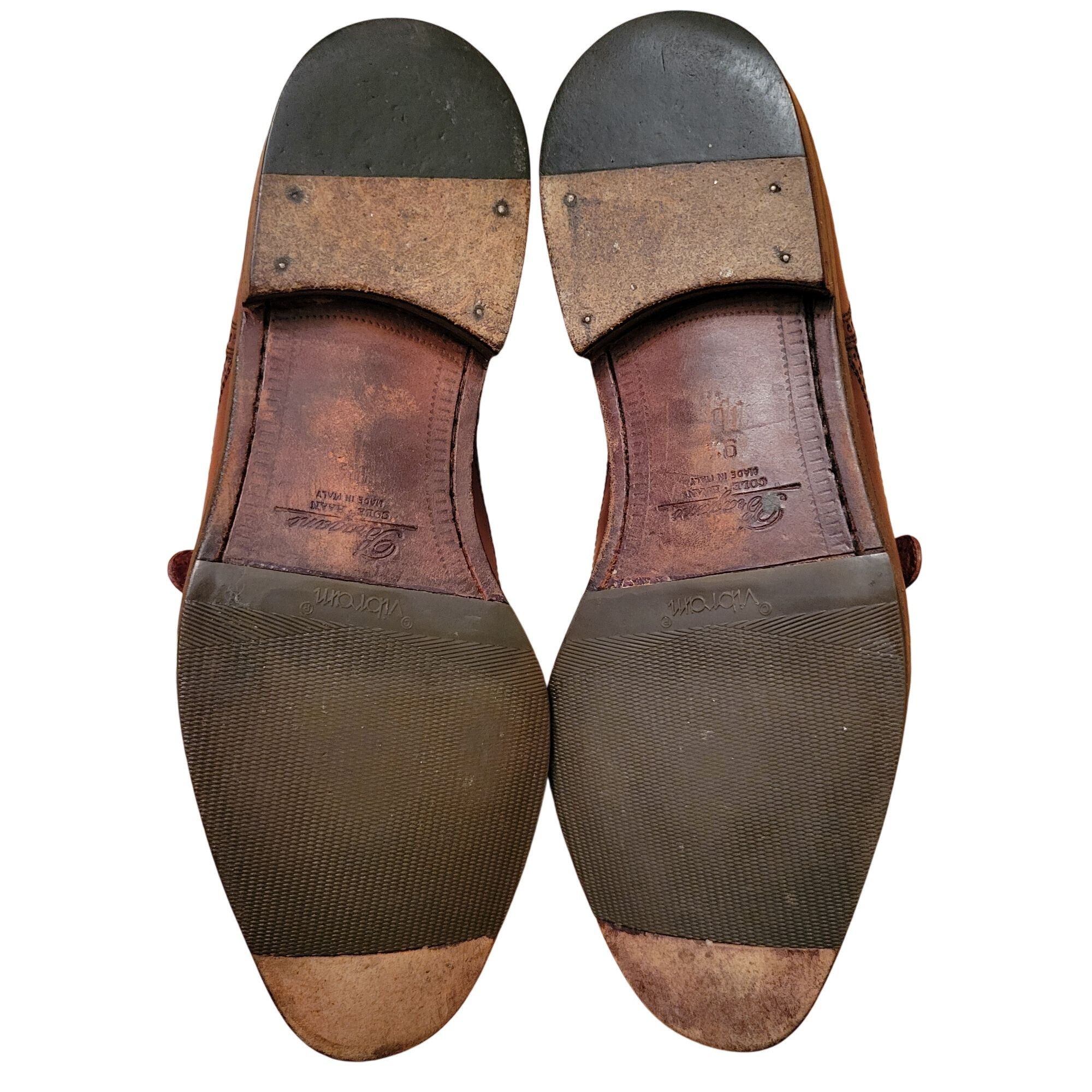 Cole Haan Cole Haan Bragano Brown Italian Leather Loafers Kiltie Fring Size US 10 / EU 43 - 4 Thumbnail