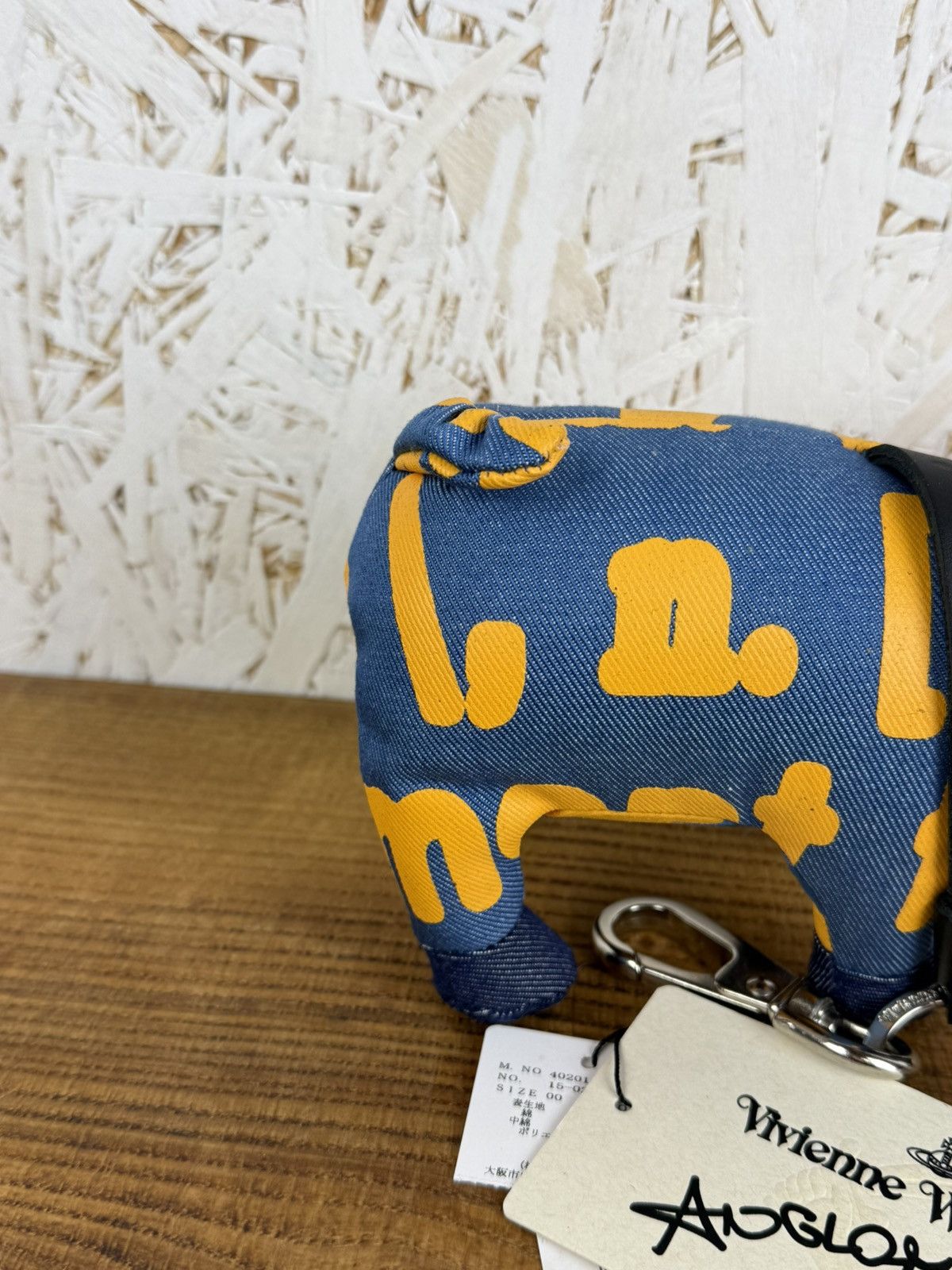 Vivienne Westwood NWT Vivienne Westwood Anglomania Denim Pig Toy Charm Size ONE SIZE - 3 Thumbnail