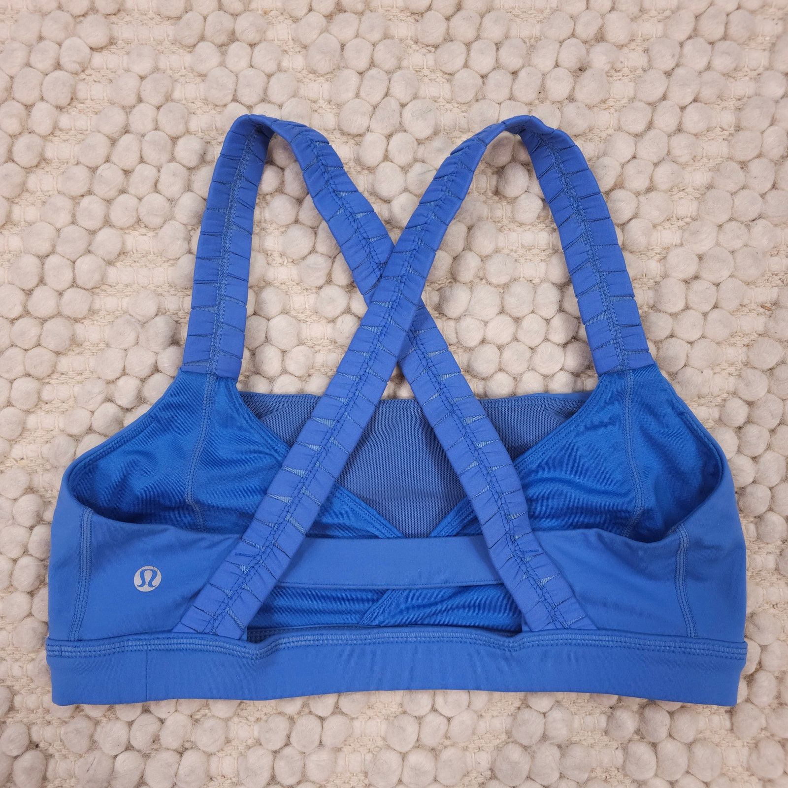 Lululemon Lululemon Inner Heart Bra Porcelain Blue Sz 8 Size ONE SIZE - 6 Thumbnail