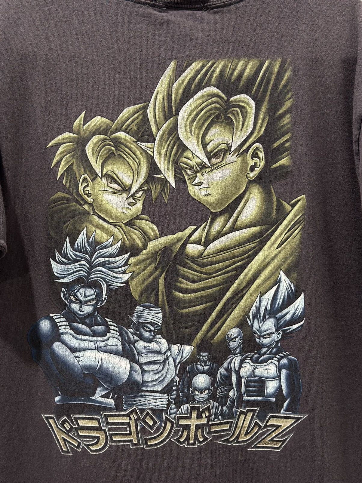 Anime Vintage 1998 Dragon Ball Z Anime DBZ Super Saiyan Graphic T Size US XL / EU 56 / 4 - 5 Thumbnail