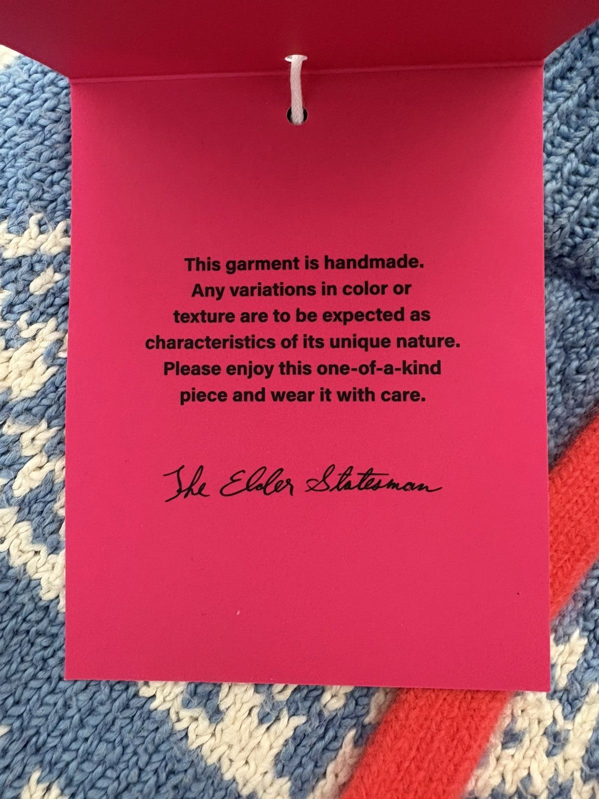 The Elder Statesman The Elder Statesman Interdimensional Surf Hand Knit Shorts Size US 29 - 4 Thumbnail