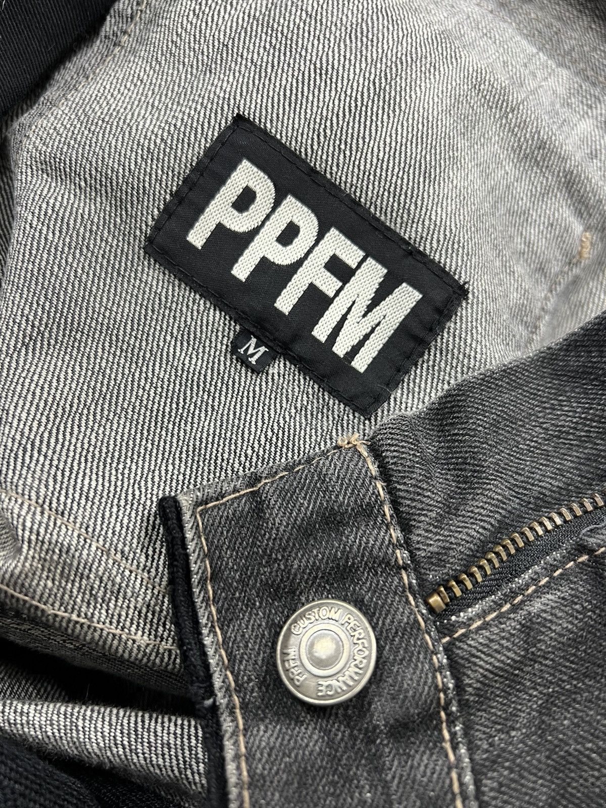 If Six Was Nine 🔥RARE DESIGN‼️DISTRESSED PPFM MUD WASH JEANS Size US 34 / EU 50 - 9 Thumbnail