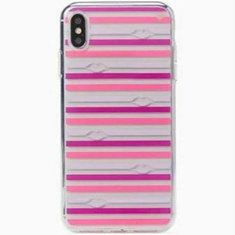 Kate Spade Kate Spade New York Lips with Stripe iPhone XS MAX Case Size ONE SIZE - 1 Thumbnail