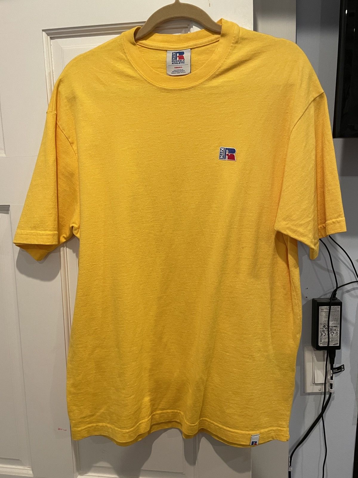 Kith × Russell Athletic SS19 Kith x Russell Athletic Logo Tee Yellow Size US XS / EU 42 / 0 - 1 Thumbnail