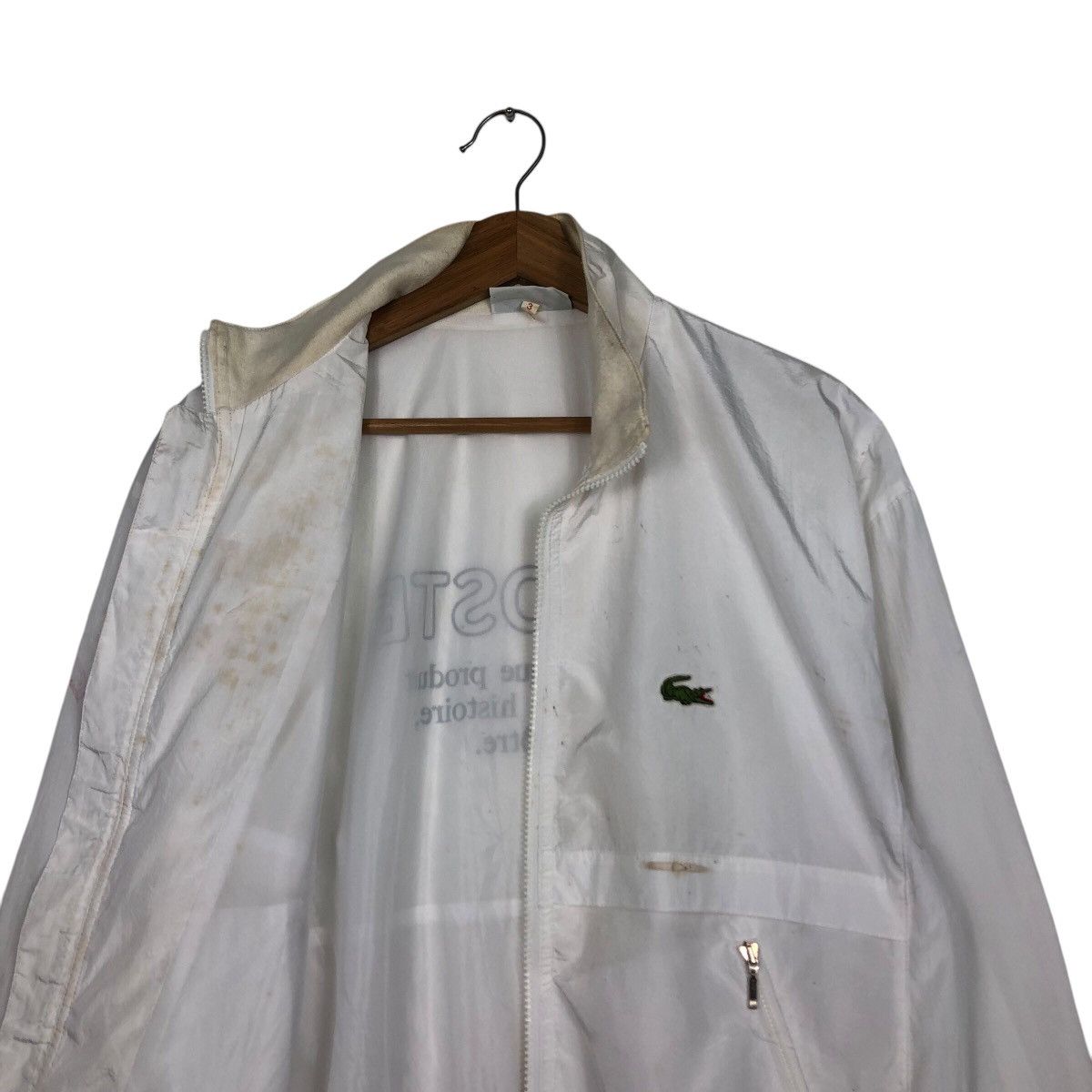 Japanese Brand × Vintage 📌Vintage Single Layer Bomber Jacket Chemise Lacoste Size US M / EU 48-50 / 2 - 13 Thumbnail