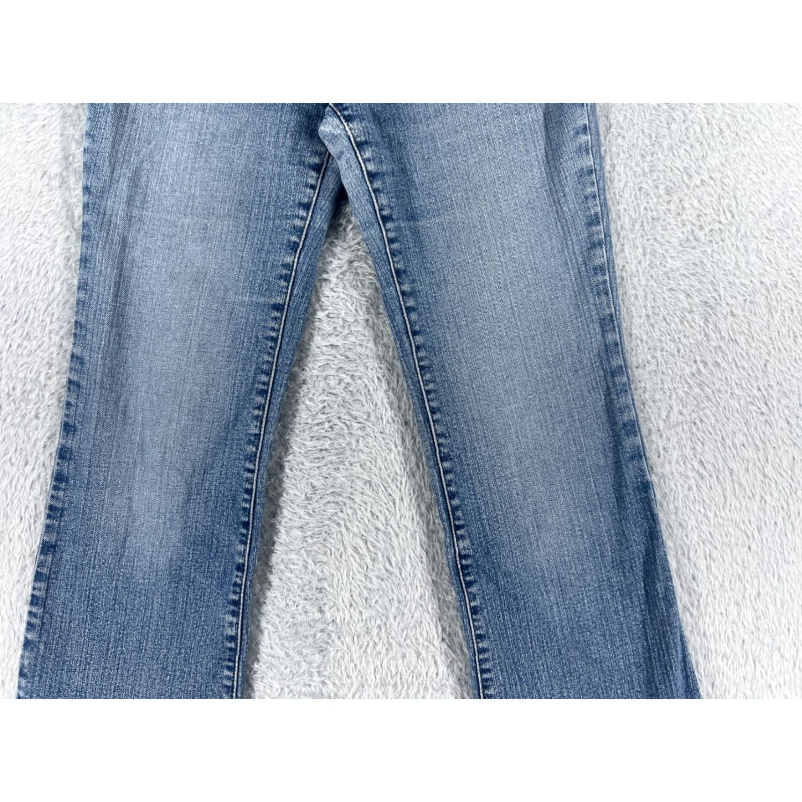 DKNY DKNY Jeans Women 4 Blue Denim Flared Low Rise 30x30 Cotton Blend 26x30 Modern Womens Regular Pocket 5-Pocket Design Denim Jeans Size 27" / US 4 / IT 40 - 3 Thumbnail