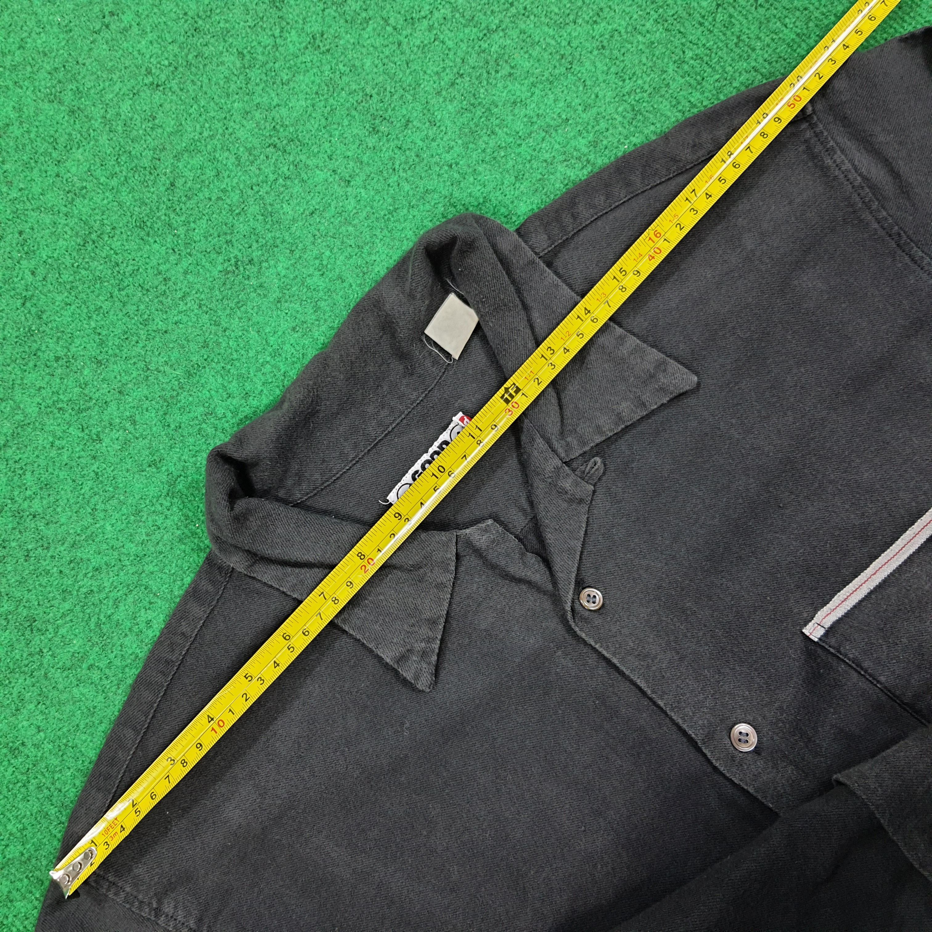 GOODENOUGH × Japanese Brand × Vintage Vintage Good Enough Japanese Brand Button Up Shirt Size US L / EU 52-54 / 3 - 9 Thumbnail