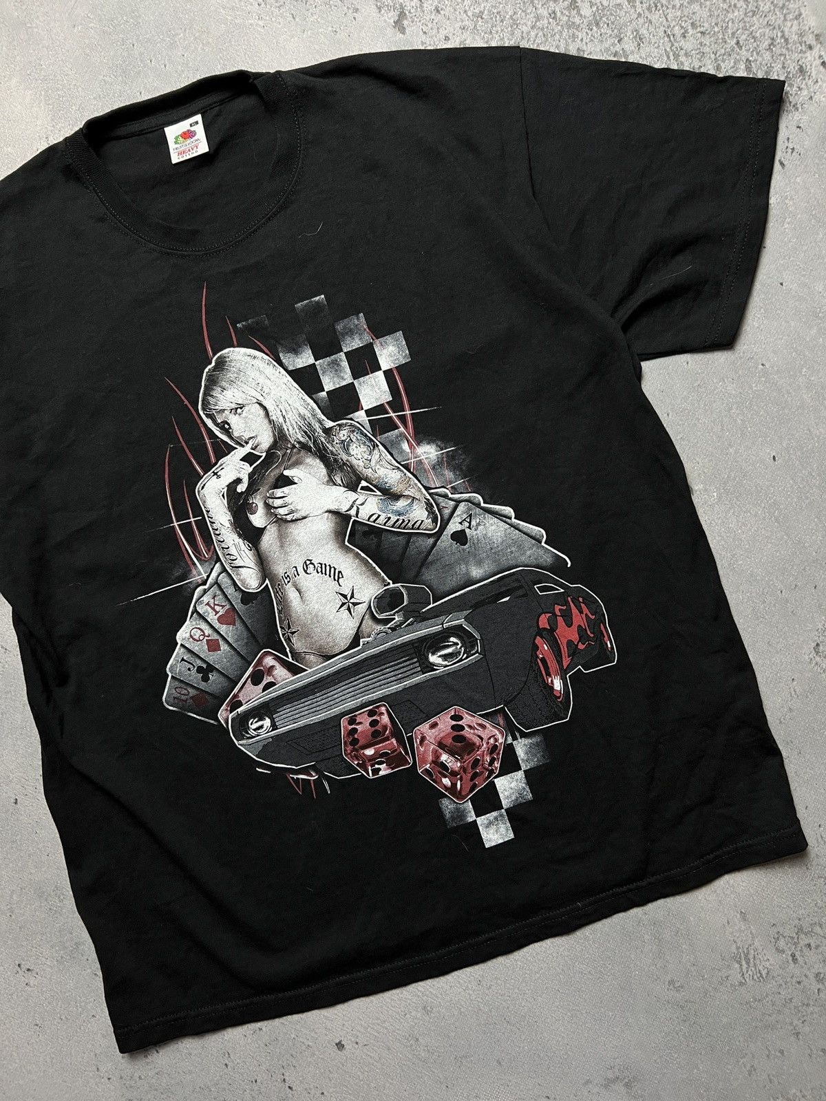 Vintage Vintage Y2K Adult “Sexy Tattoo Girl Tits Boobs” Funny BuyTee Size US XL / EU 56 / 4 - 3 Thumbnail