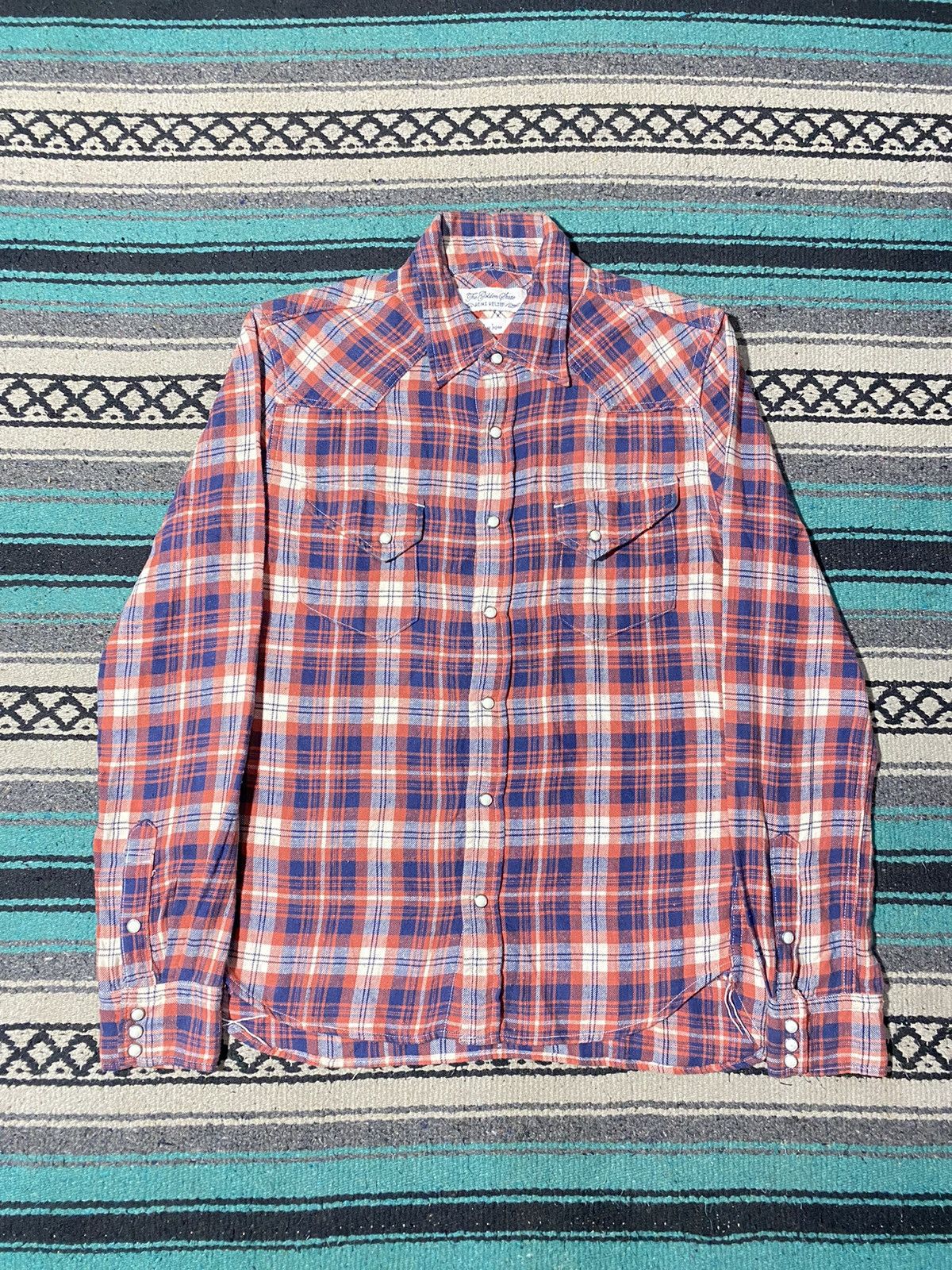 Remi Relief Remi Relief Plaid Western Shirt Size US M / EU 48-50 / 2 - 1 Thumbnail