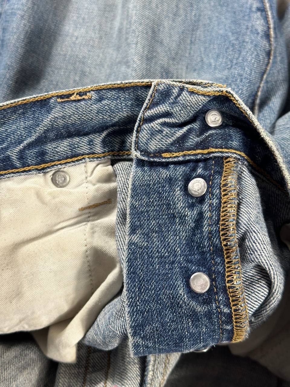Carhartt Wip Vintage Carhartt Klondike Cut Of Denim Shorts Size US 33 - 8 Thumbnail