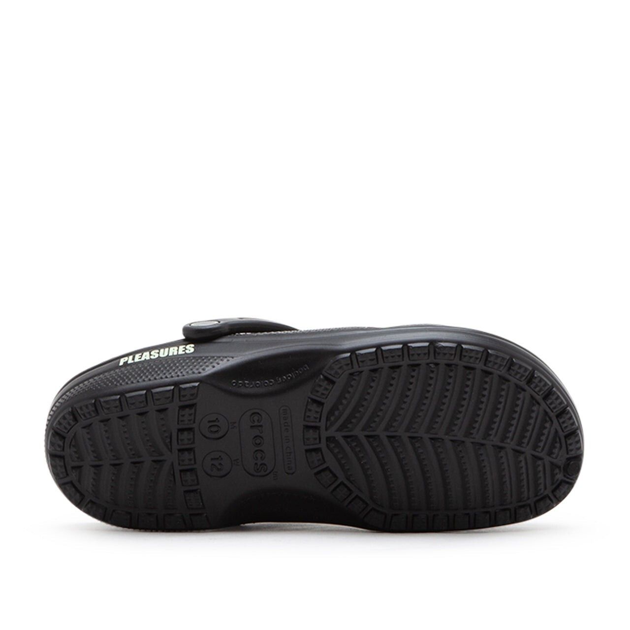 Crocs × Pleasures Skeleton Glow Clogs - Pleasures x Crocs Sandals Black Slides Size US 8 / EU 41 - 6 Thumbnail