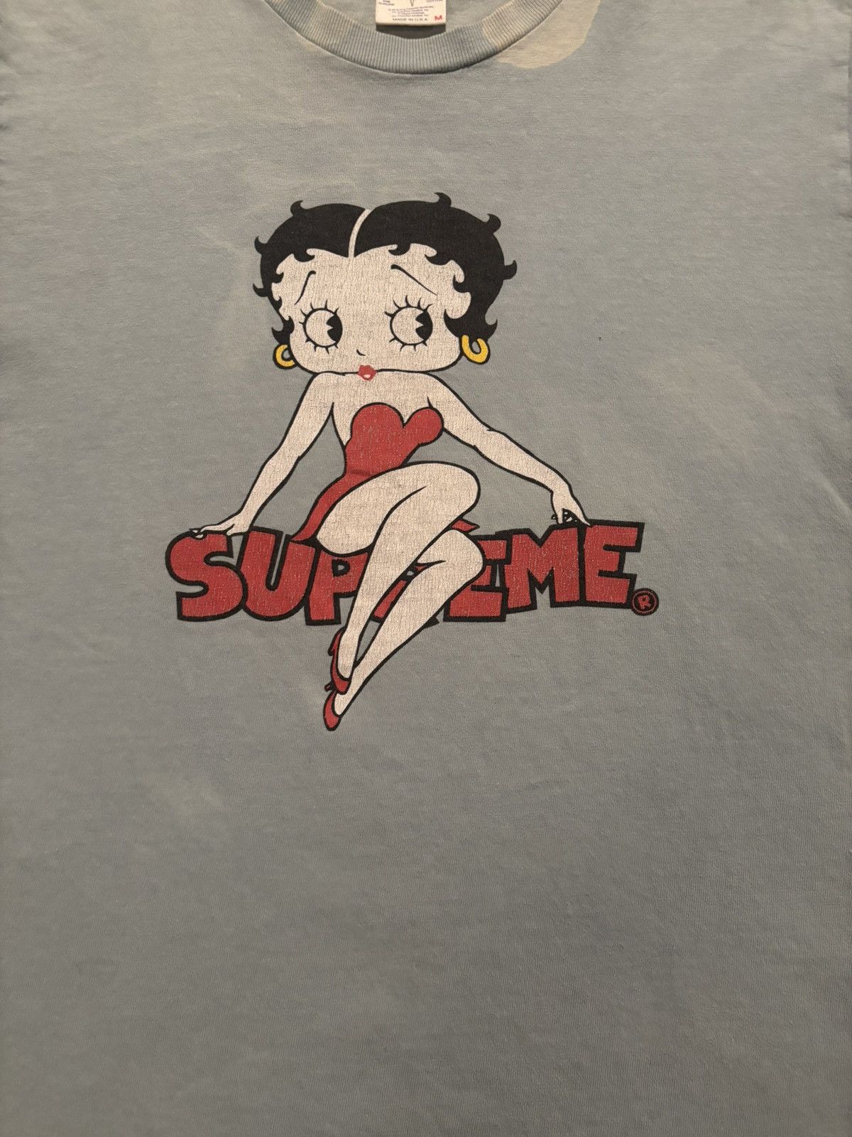 Japanese Brand Supreme Betty Boop Tee Size M / US 6-8 / IT 42-44 - 3 Thumbnail
