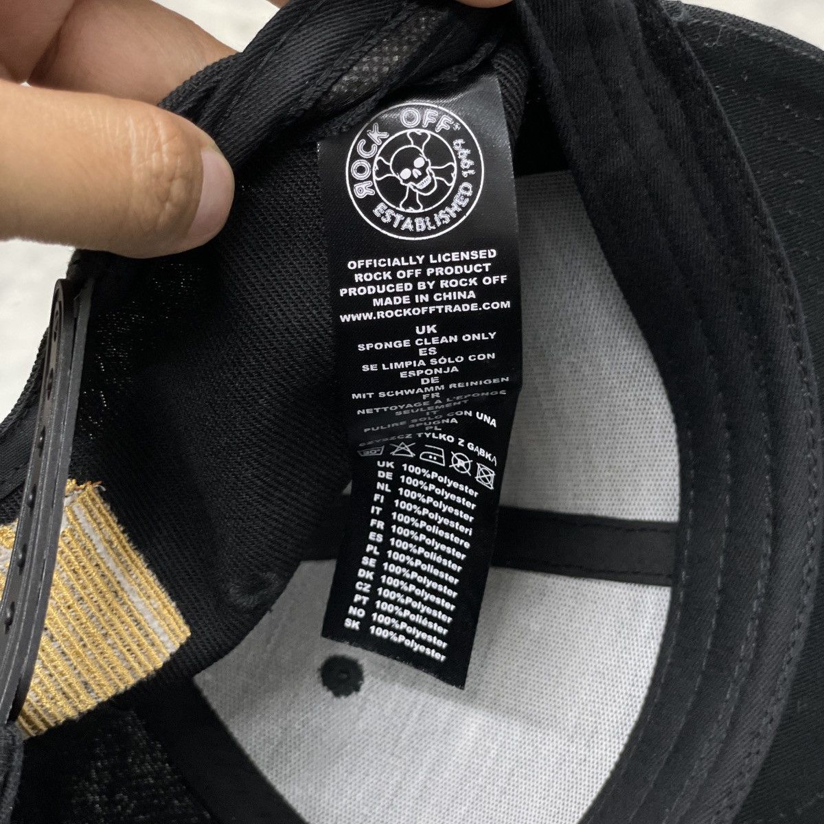 Band Tees × Slipknot Slipknot Snapback Cap Copyright 2023 Bravado Merchandising Size ONE SIZE - 10 Thumbnail