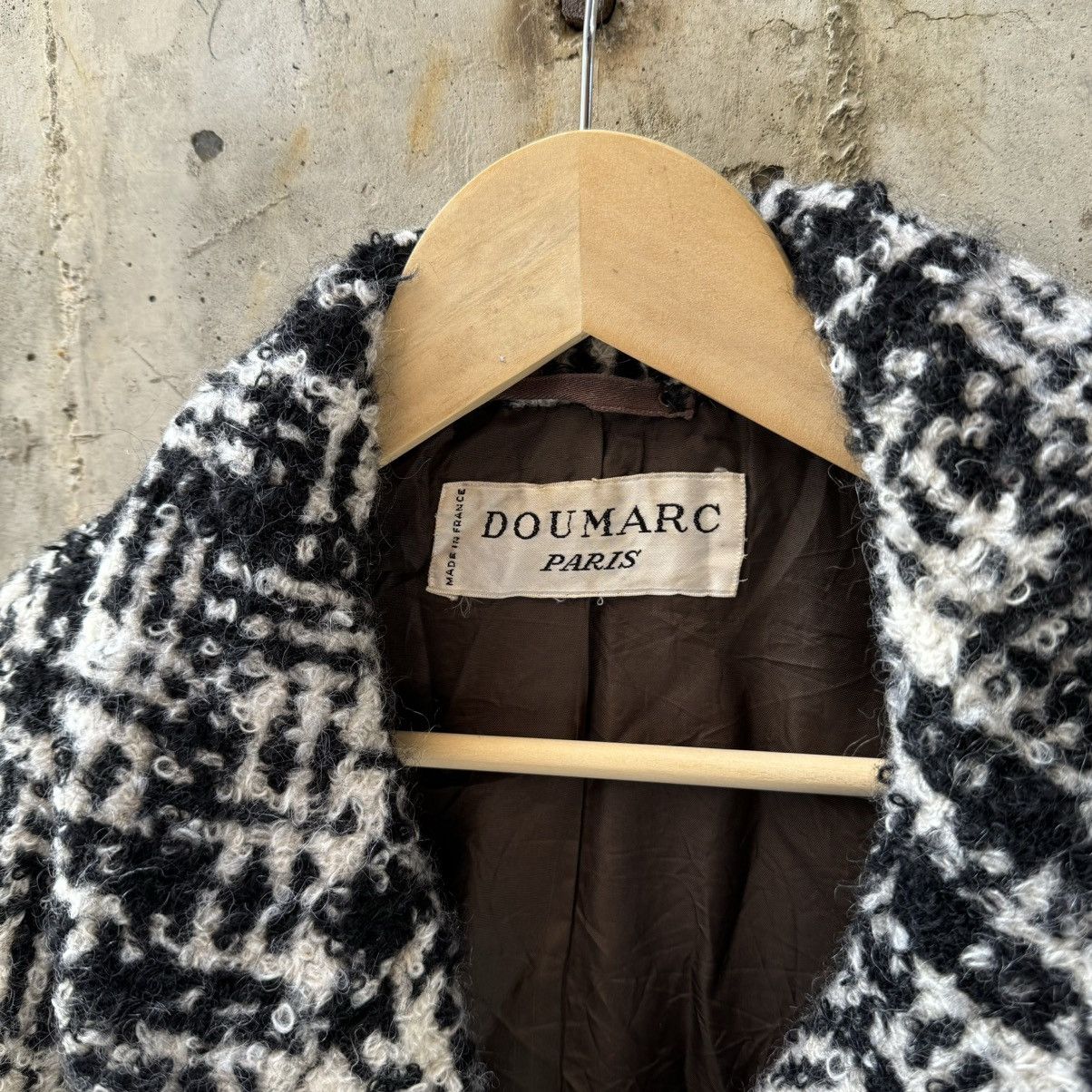 Vintage Vintage 80s Doumarc Paris Made in France Womens Heavy Coat Size M / US 6-8 / IT 42-44 - 3 Thumbnail