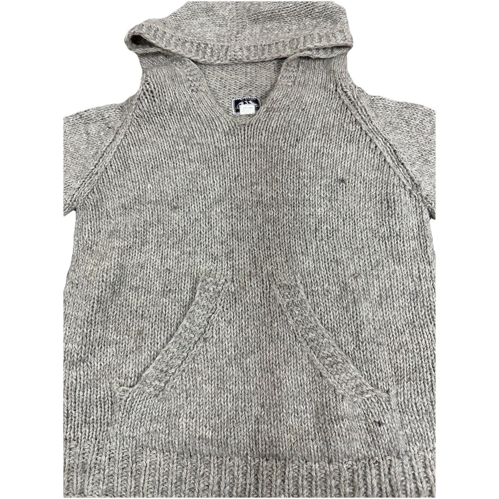 Vintage Vintage Sapona Woolen Wear Hooded Knit Sweater Size US S / EU 44-46 / 1 - 2 Thumbnail