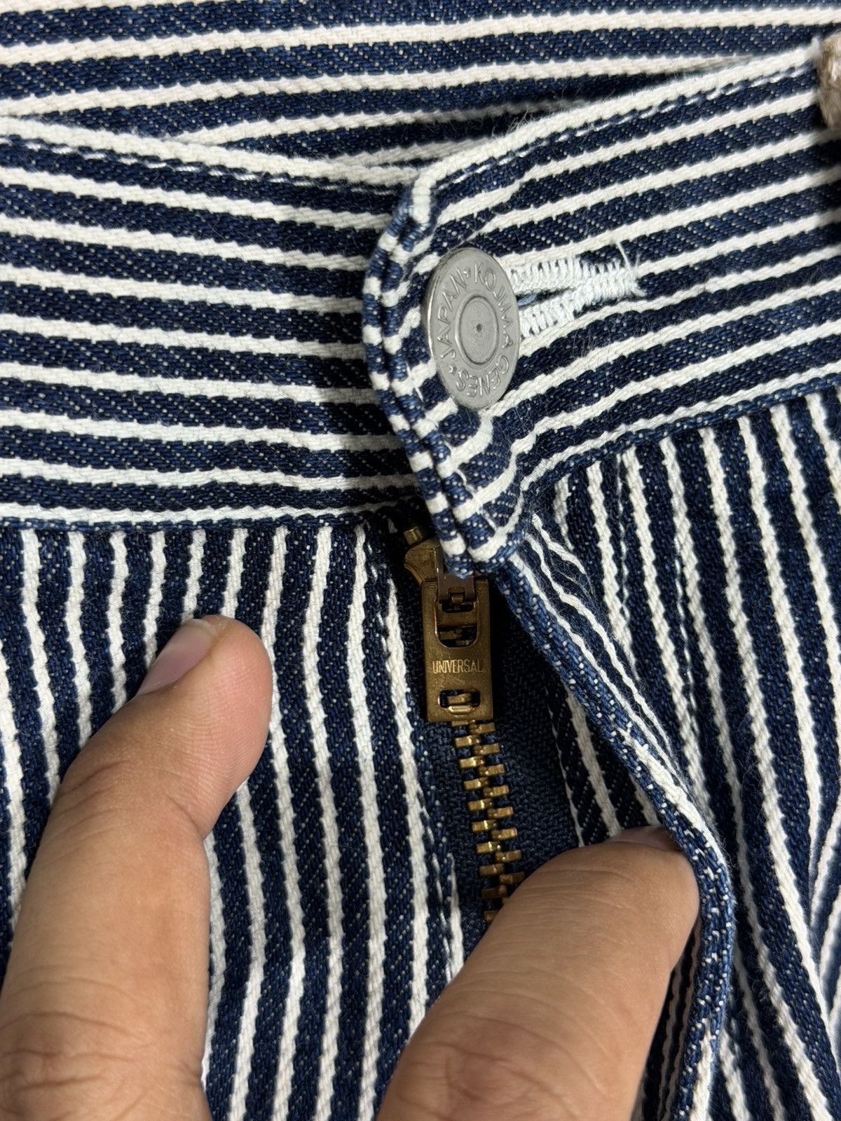 KOJIMA GENES KOJIMA GENES HICKORY CARPENTER PANTS Size US 32 / EU 48 - 8 Thumbnail