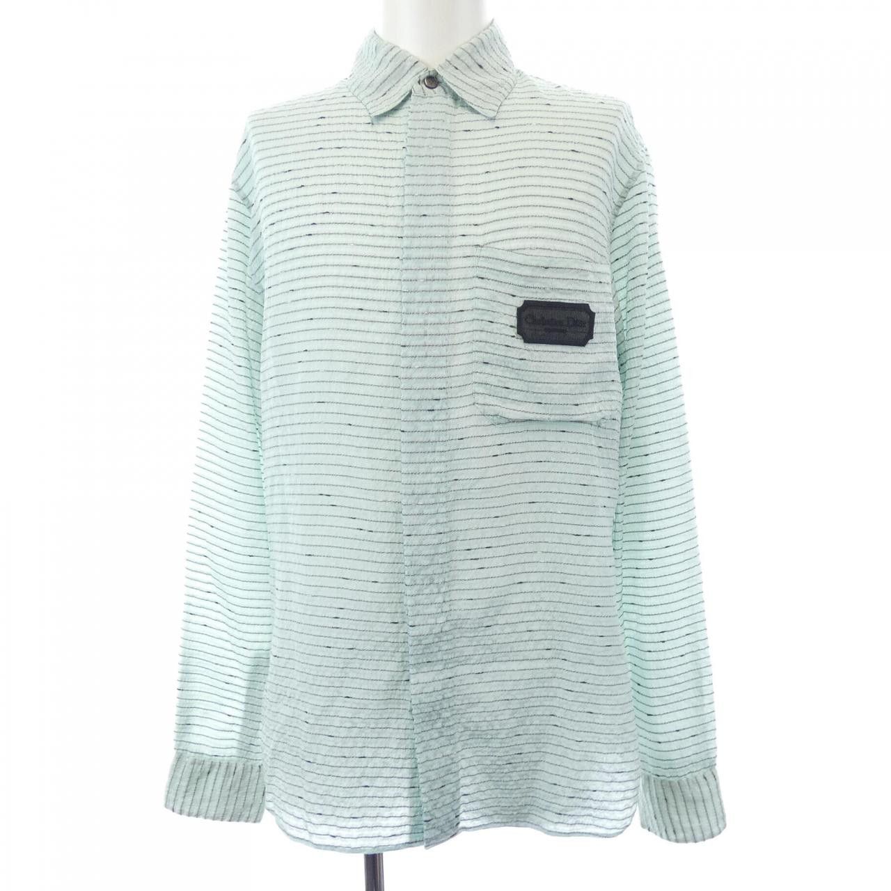 Dior Dior Dior Shirt Cotton Dress Shirt 313C536C794B DUTY FREE for USA Size ONE SIZE - 1 Thumbnail