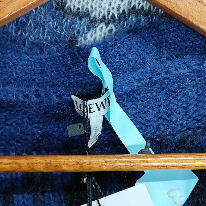 Loewe LOEWE Blue snow mountain polar bear sweater Size S / US 4 / IT 40 - 5 Thumbnail