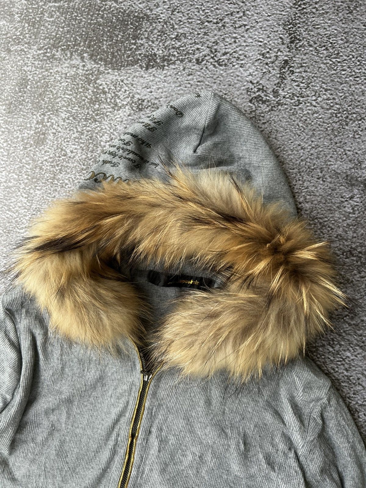 If Six Was Nine 💸BINDINGOFFER💸Apestein fur zip hoodie poem style lgb Size US L / EU 52-54 / 3 - 7 Thumbnail