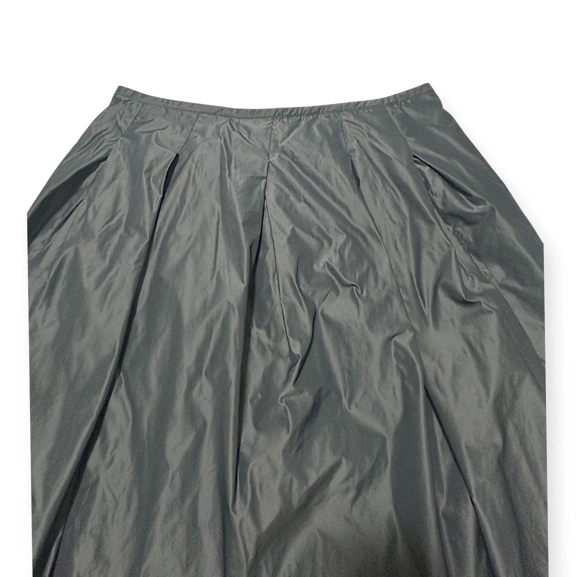 Vince Vince Gray A-Line Knee-Length Skirt W/Soft Pleats & Pockets Size 34" / US 12 / IT 48 - 8 Thumbnail