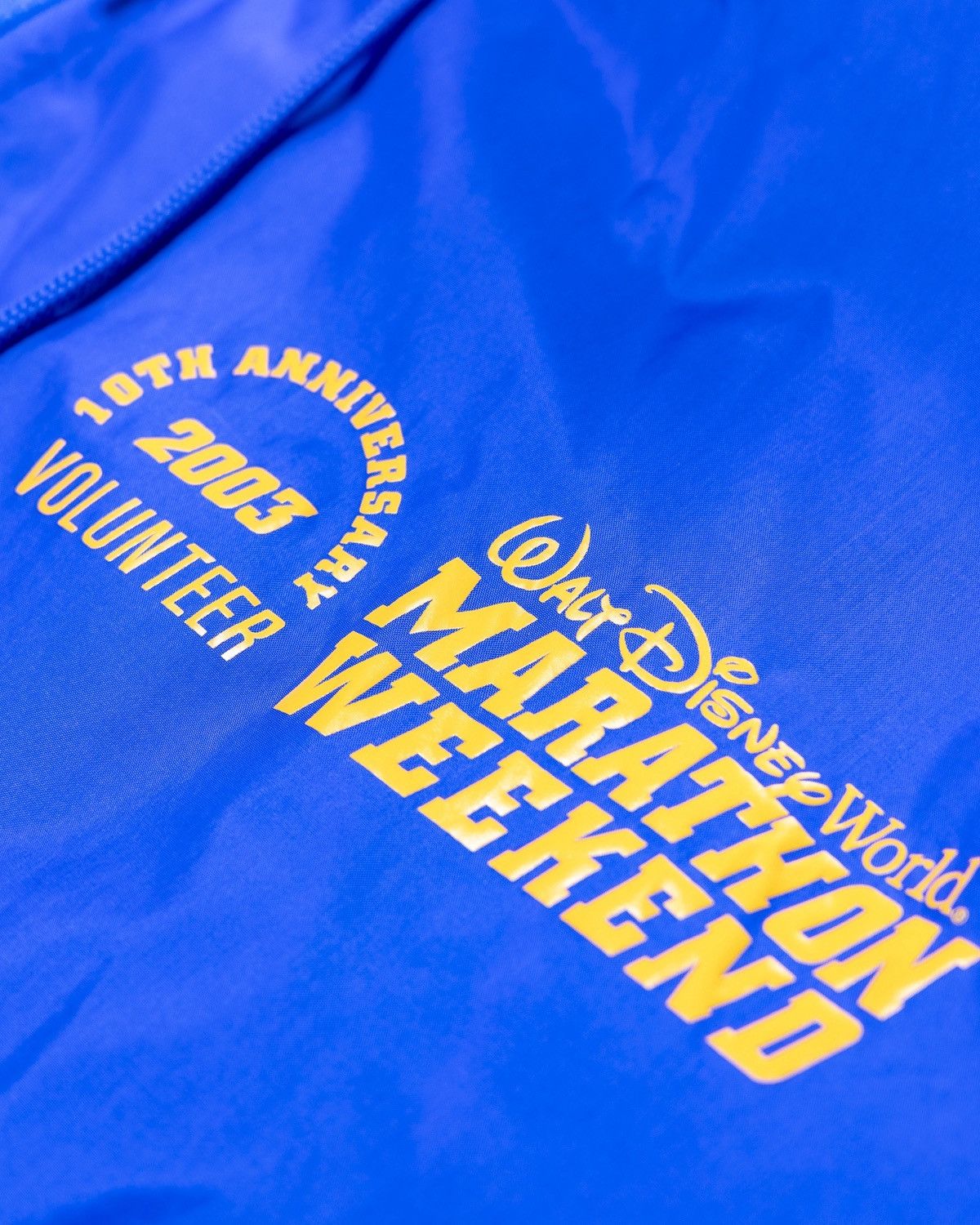 Disney 2003 Disney 10th Anniversary “Marathon Weekend” Jacket Size US XL / EU 56 / 4 - 4 Thumbnail