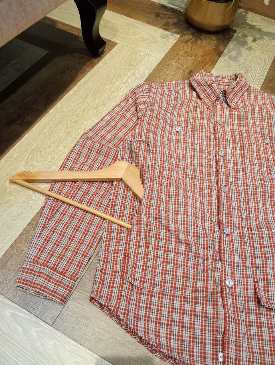 Sassafras SASSAFRAS JAPAN CHECKERED SHIRT Size US S / EU 44-46 / 1 - 6 Thumbnail