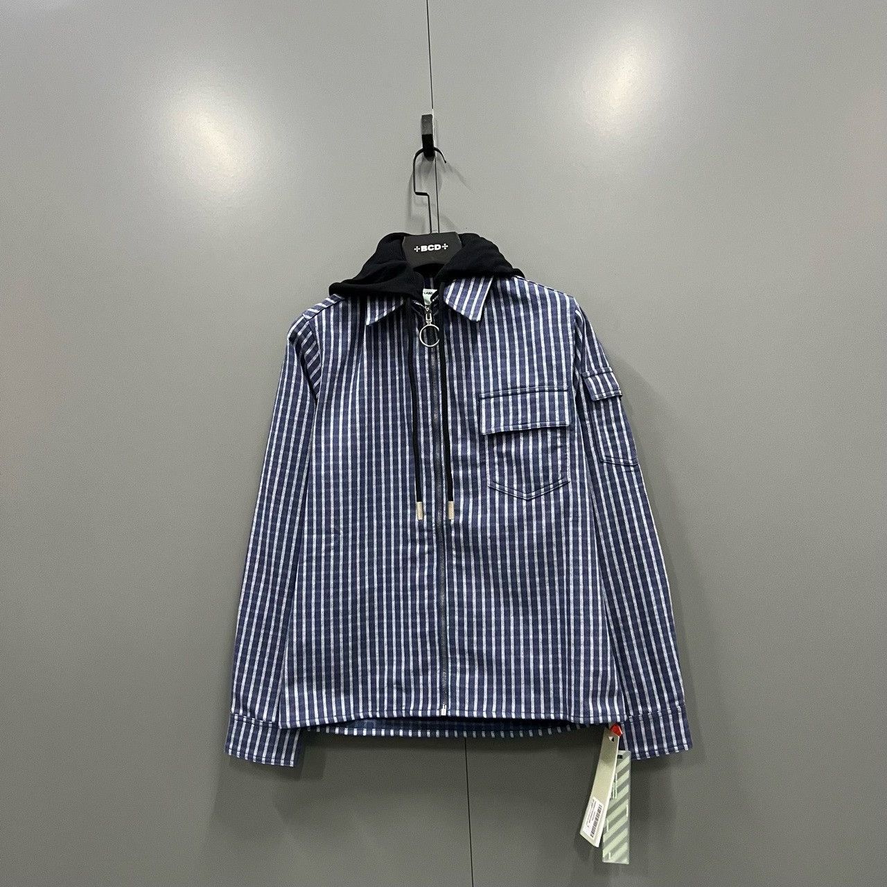 Off-White Off-White Striped Blue Light Jacket xs Men Size US XS / EU 42 / 0 - 1 Thumbnail