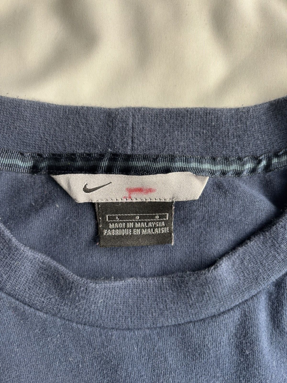 Nike Nike Dark Navy Long Sleeve T-Shirt US L Size US L / EU 52-54 / 3 - 4 Thumbnail