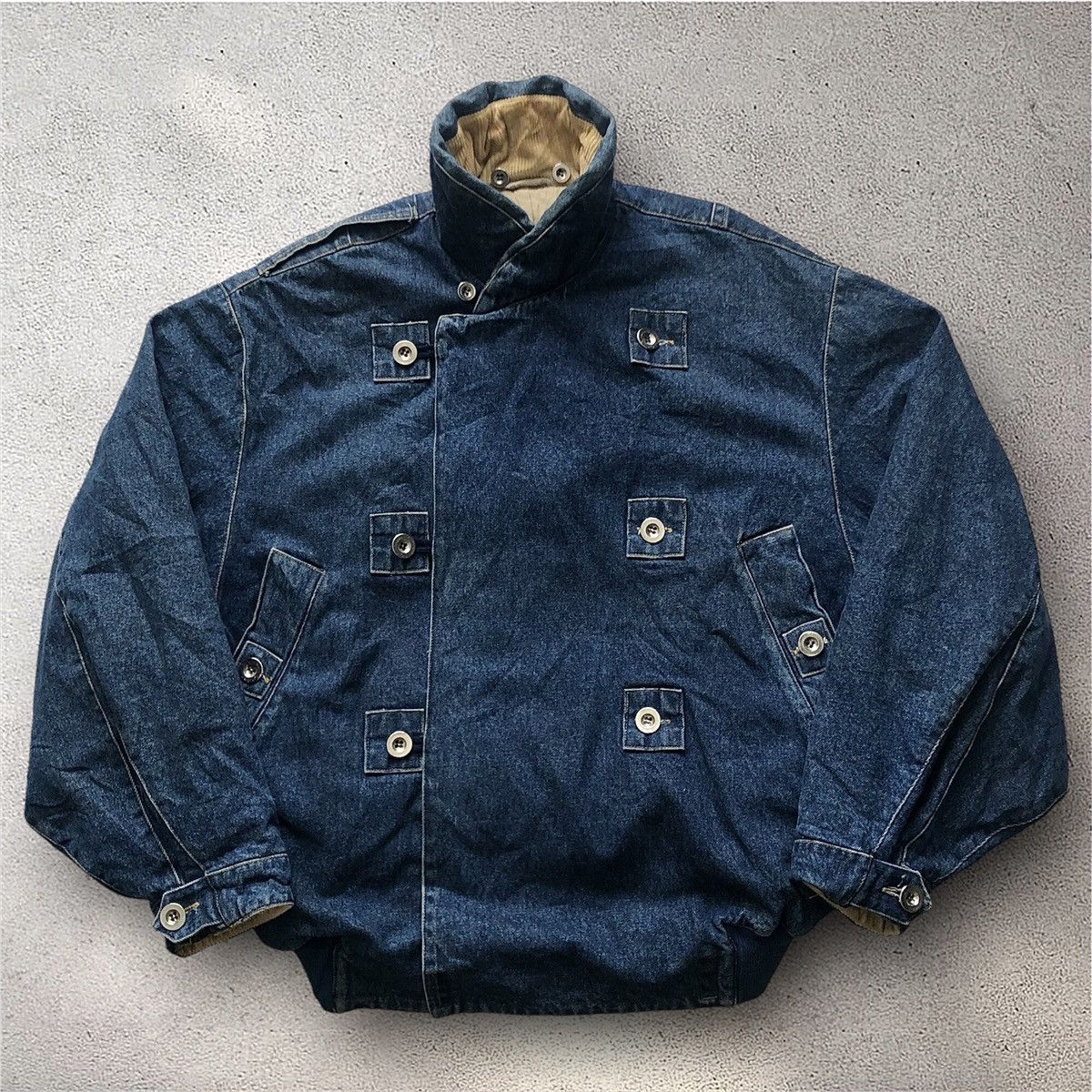 Katharine Hamnett London 1980s Katharine Hamnett Padded Denim 