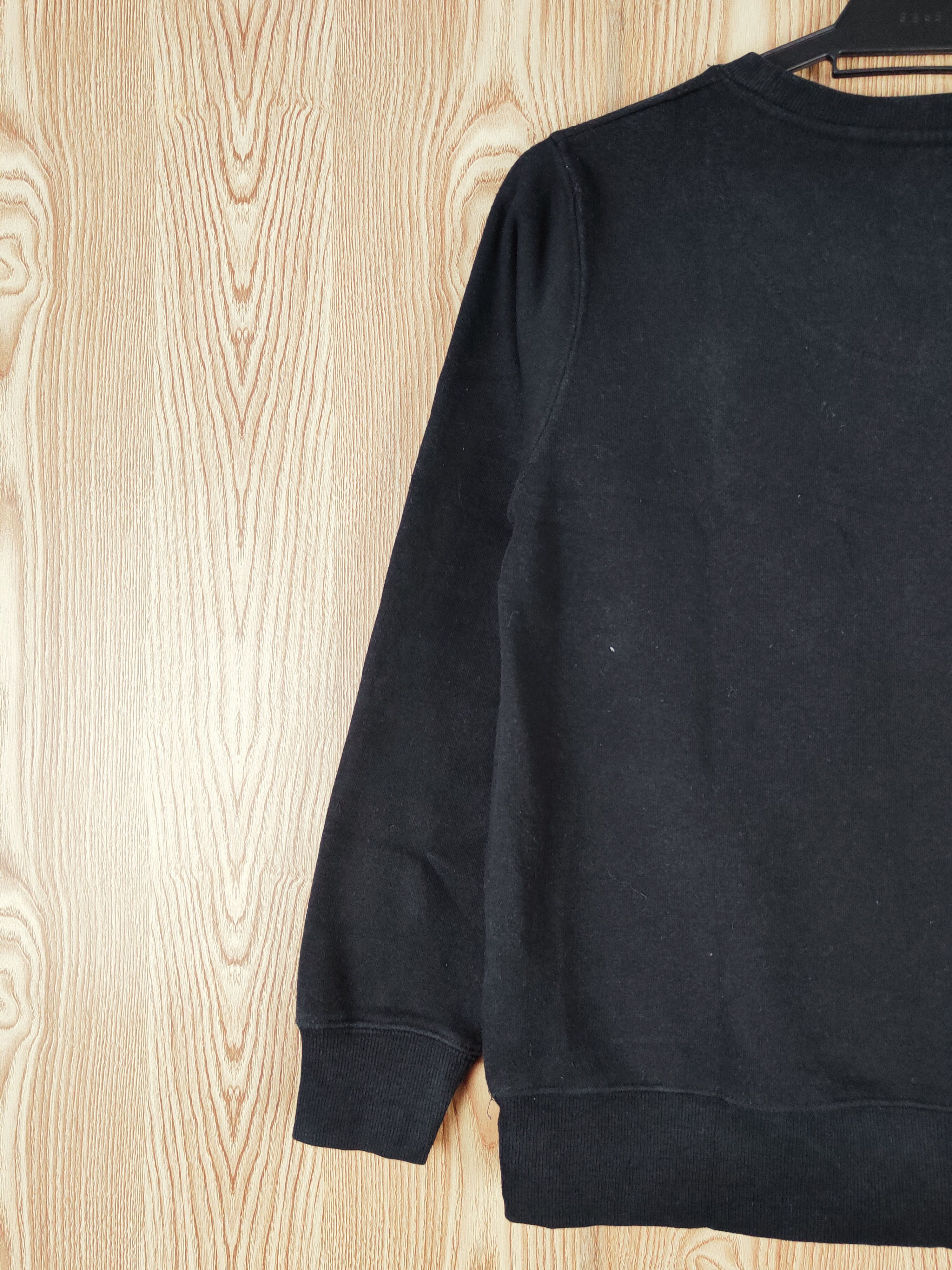 Converse × Vintage Vintage Converse Black Sweatshirts (rare cool design) Size L / US 10 / IT 46 - 8 Thumbnail