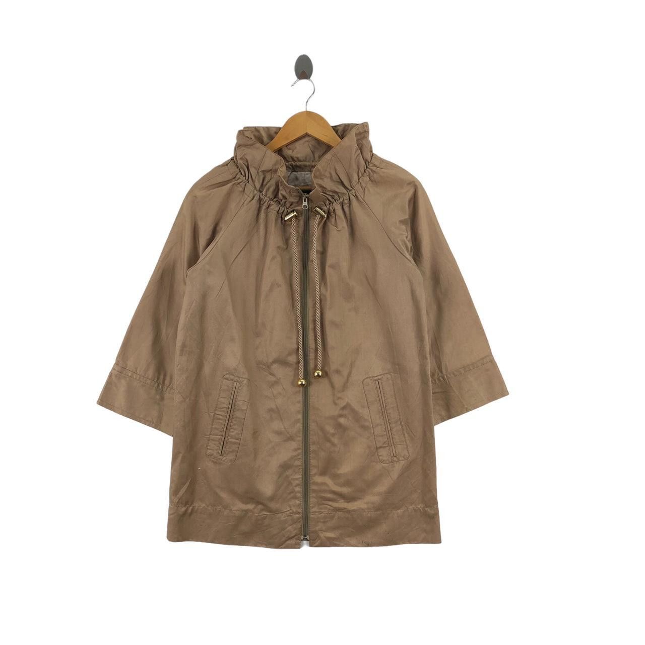 Vintage RAY BEAMS Japanese Brand Full Zipper Brown Parka