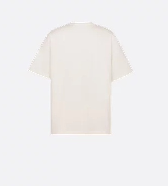 Dior o1w1db10725 T-Shirt in White Size US L / EU 52-54 / 3 - 2 Thumbnail