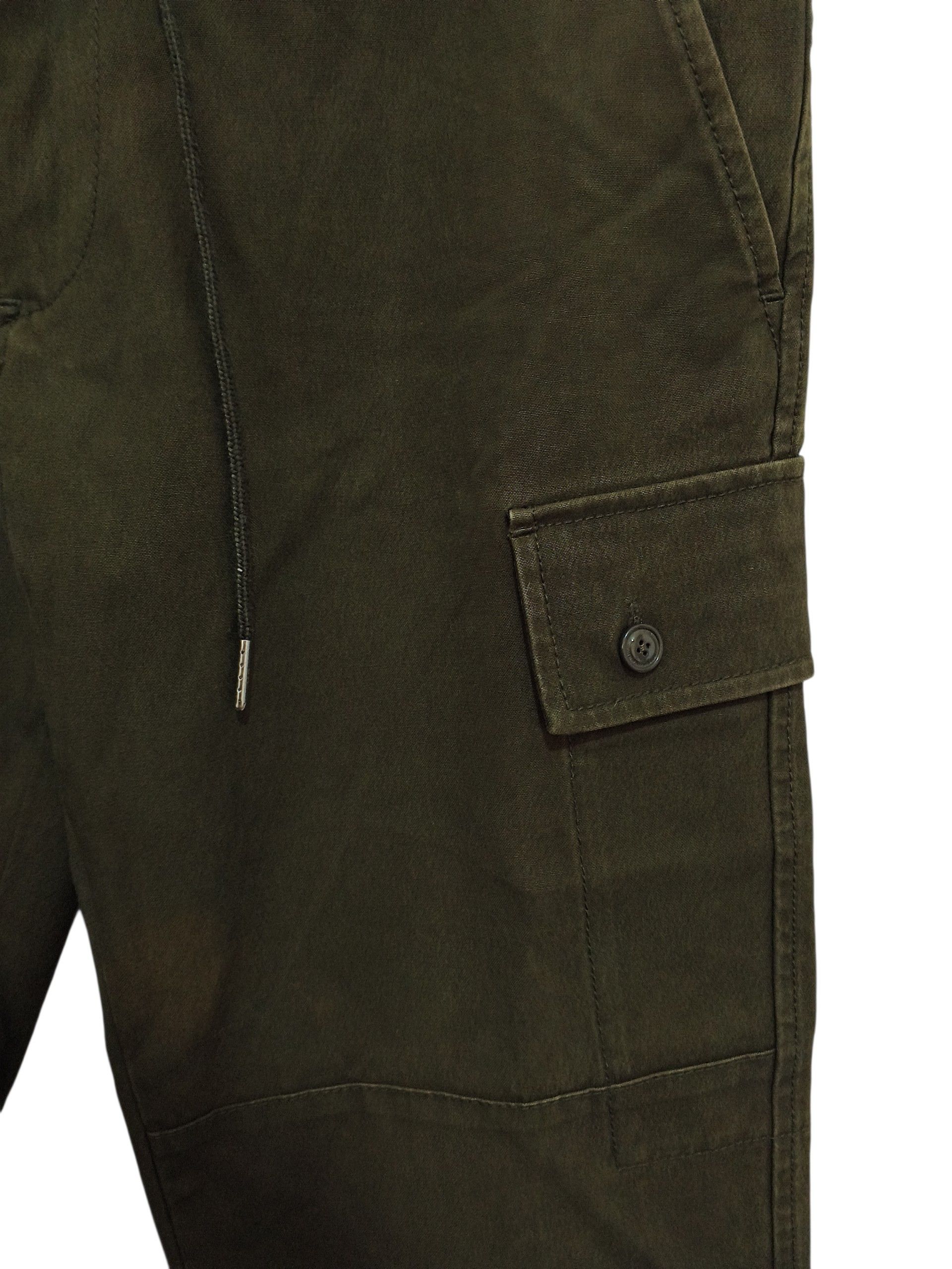 Yohji Yamamoto 🔥Archive 2008 Adidas Y-3 Olive Military Cargo Pants Size US 34 / EU 50 - 7 Thumbnail